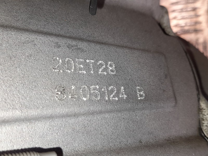 Recambio de caja cambios para peugeot 208 i (ca_, cc_) 1.6 bluehdi 100 referencia OEM IAM 20ET28 5VELOCIDADES 8405124B