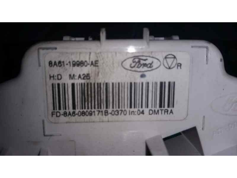 Recambio de mando calefaccion / aire acondicionado para ford fiesta (cb1) ambiente referencia OEM IAM 8A6119980AE  