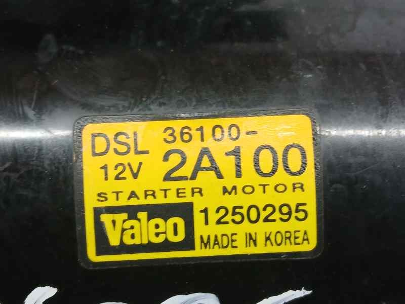 Recambio de motor arranque para hyundai matrix (fc) gls referencia OEM IAM 361002A100 1250295 VALEO