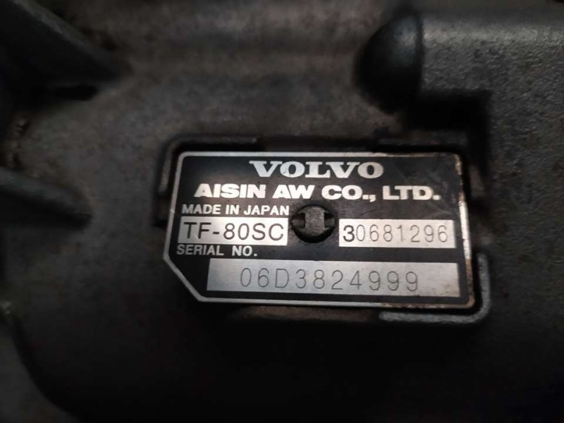 Recambio de caja cambios para volvo s80 berlina d5 executive referencia OEM IAM TF80SC 30681296 AUTOMATICA