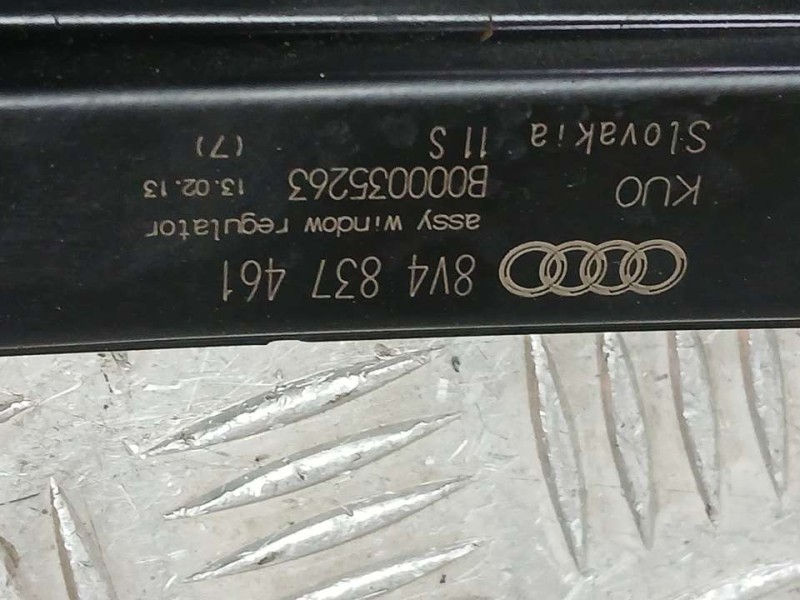 Recambio de elevalunas delantero izquierdo para audi a3 sportback (8va) ambiente referencia OEM IAM 8V4837461 B000035263 ELECTRI