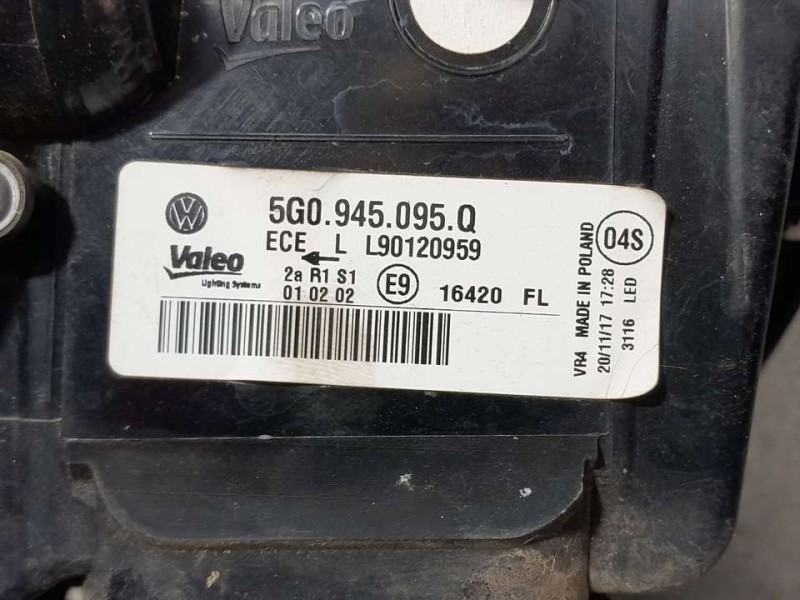 Recambio de piloto trasero izquierdo para volkswagen golf vii lim. (bq1) comfortline referencia OEM IAM 5G0945095Q  EXTERIOR