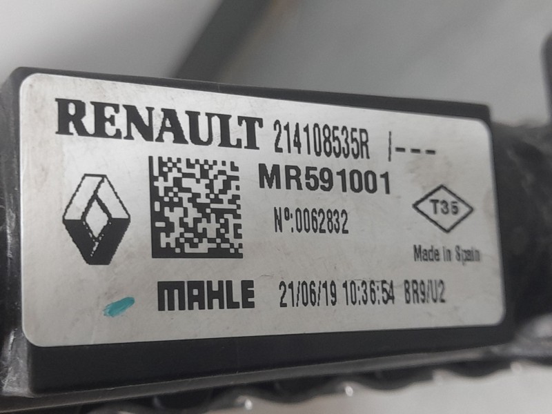 Recambio de radiador agua para nissan nv 400 l1h1 3,3t pro referencia OEM IAM 214108535R MR591001 MAHLE