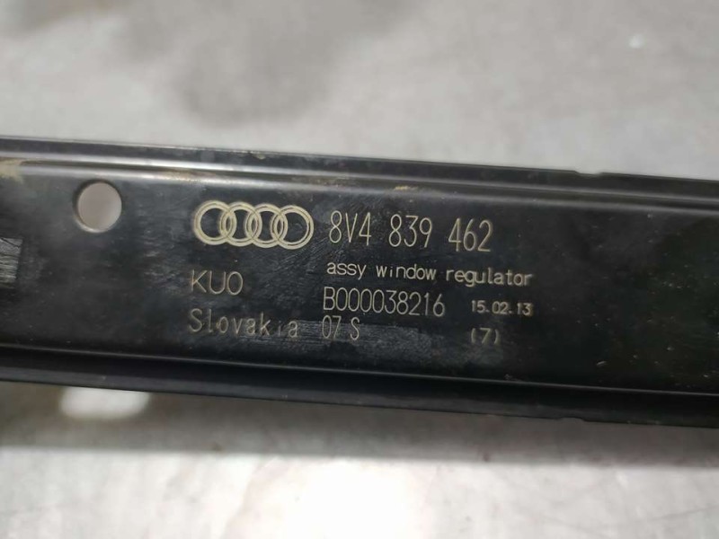 Recambio de elevalunas trasero derecho para audi a3 sportback (8va) ambiente referencia OEM IAM 8V4839462 B000038216 ELECTRICO 2