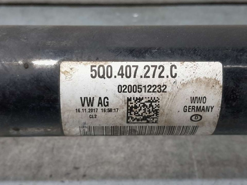 Recambio de transmision delantera derecha para volkswagen golf vii lim. (bq1) comfortline referencia OEM IAM 5Q0407272C  