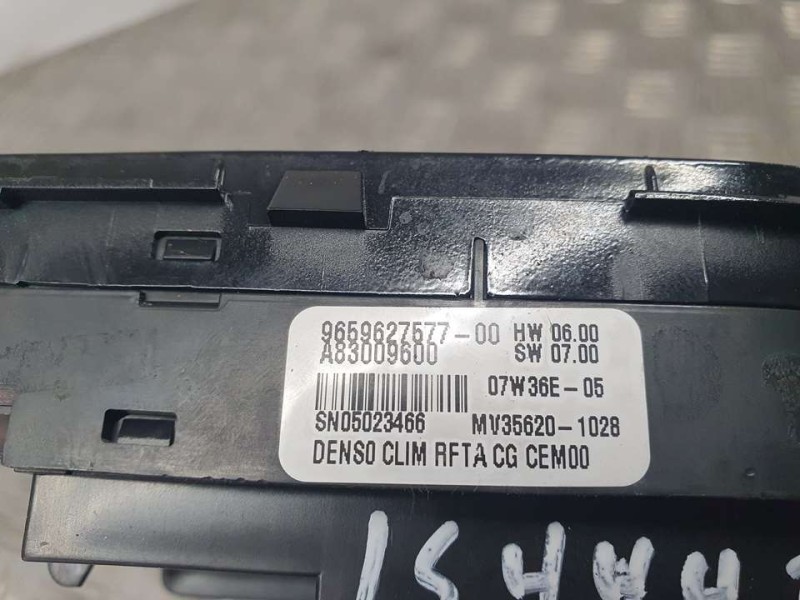 Recambio de mando climatizador para citroën c4 grand picasso 2.0 hdi fap referencia OEM IAM 9659627577 A83009600 DENSO IZQ