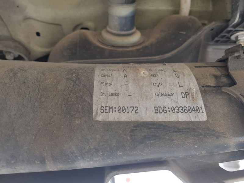 Recambio de puente trasero para peugeot 208 (p2) active referencia OEM IAM 1648273280  DISCO