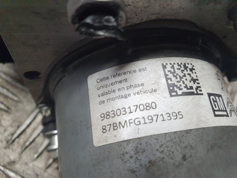 Recambio de abs para citroën c3 feel referencia OEM IAM 9830317080 87BMFG1971395 