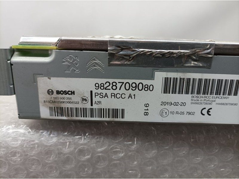 Recambio de modulo electronico para peugeot 2008 (--.2013) signature 1.5 hdi 100 cv referencia OEM IAM 9828709080 750390256 BOSC