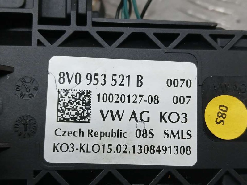 Recambio de mando luces y limpia para audi a3 sportback (8va) ambiente referencia OEM IAM 8V0953521B 1002012708 