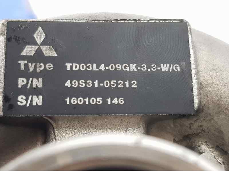 Recambio de turbocompresor para citroën jumper caja cerrada (06.2006 =>) 2.2 hdi cat referencia OEM IAM 49S3105212 TD03L4 MITSUB