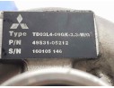 Recambio de turbocompresor para citroën jumper caja cerrada (06.2006 =>) 2.2 hdi cat referencia OEM IAM 49S3105212 TD03L4 MITSUB