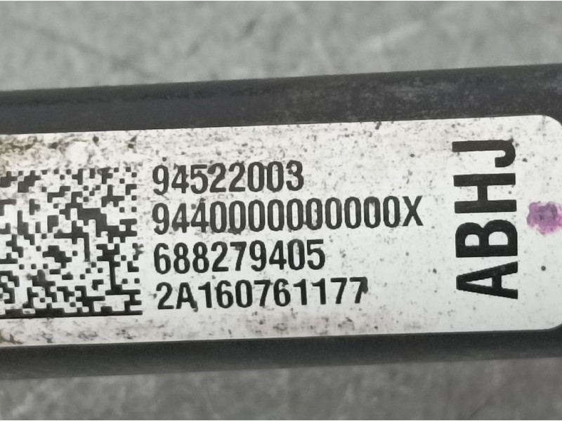 Recambio de transmision delantera derecha para opel mokka selective referencia OEM IAM 64522003 688279405 