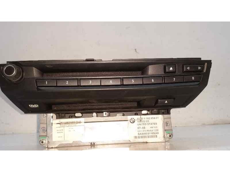 Recambio de sistema dvd para bmw x5 (e70) xdrive30d referencia OEM IAM A2C53282281 6583916585401 SIEMENS VDO
