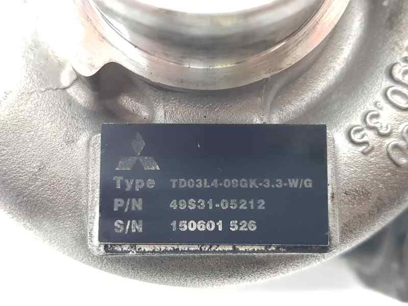 Recambio de turbocompresor para citroën jumper caja cerrada (06.2006 =>) 2.2 hdi cat referencia OEM IAM 49S3105212 TD03L4 MITSUB