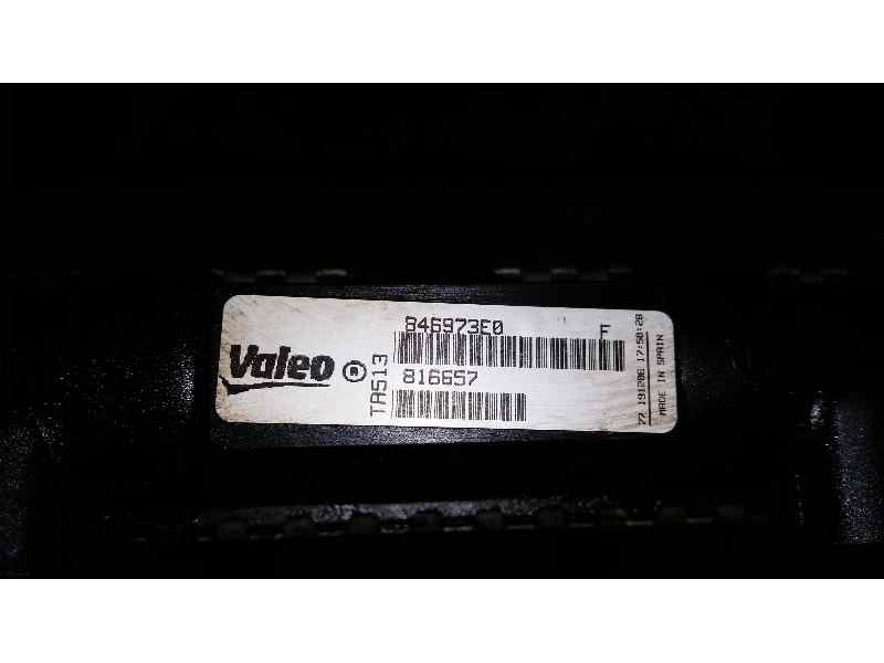 Recambio de radiador agua para renault clio i fase i+ii (b/c57) 1.2 alize referencia OEM IAM TA513 77191206 VALEO