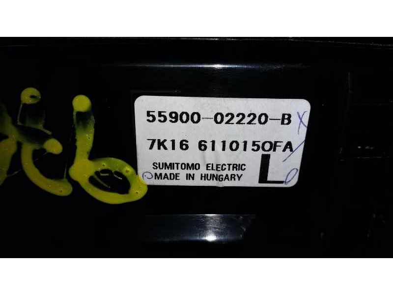 Recambio de mando climatizador para toyota auris luna referencia OEM IAM 7K166110150FA 5590002220B 