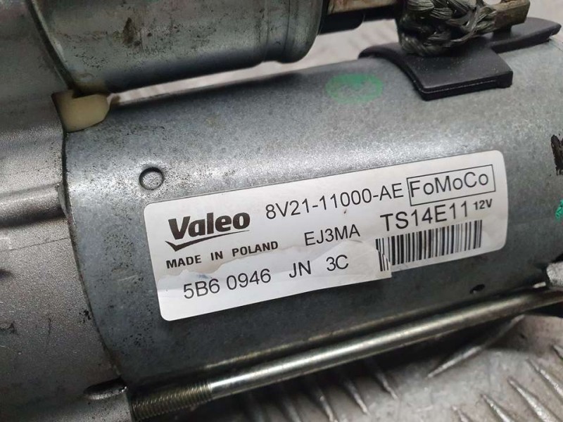 Recambio de motor arranque para ford fiesta (ccn) ambiente referencia OEM IAM 8V2111000AE TS14E11 VALEO