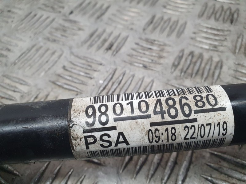 Recambio de transmision delantera derecha para citroën c3 feel referencia OEM IAM 9801048680  