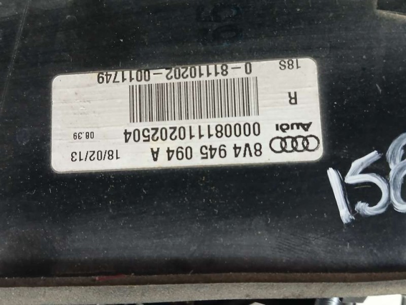 Recambio de piloto trasero derecho para audi a3 sportback (8va) ambiente referencia OEM IAM 8V4945094A 81110202 INTERIOR