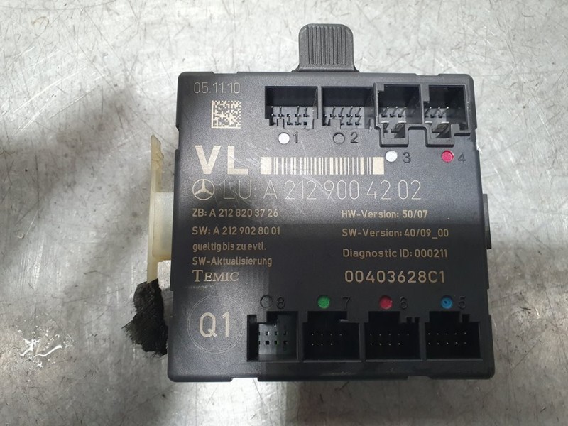 Recambio de modulo electronico para mercedes-benz clase e (w212) familiar 220 cdi blueefficiency (212.202) referencia OEM IAM A2