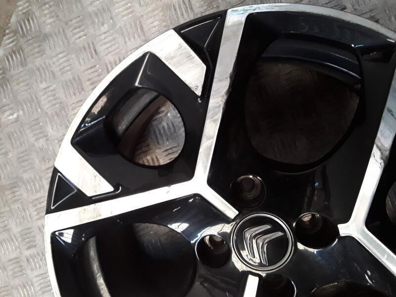Recambio de llanta aluminio para citroën c3 shine pack referencia OEM IAM 6.5X17 4 TORN ET20  ROZADA