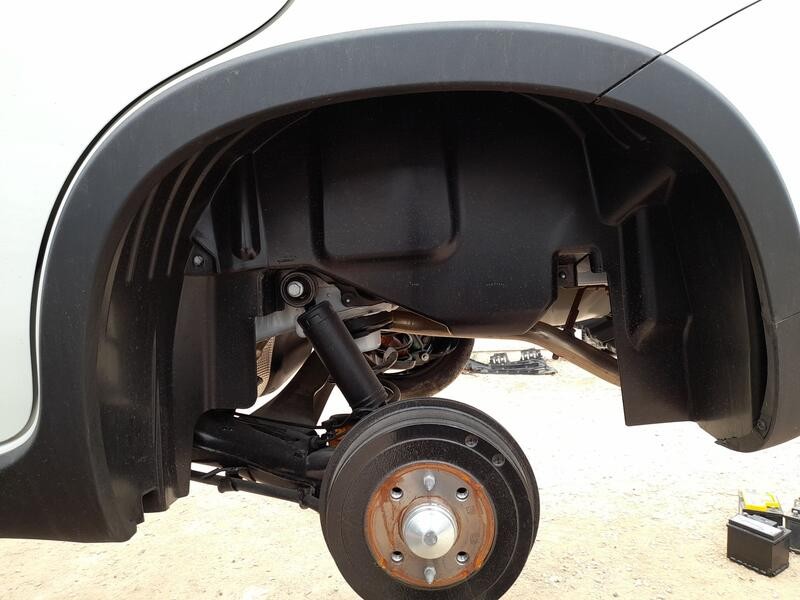 Recambio de plastico pase rueda tras. izq. para fiat panda (312_, 319_) 1.0 mild hybrid (312.pyd1b) referencia OEM IAM 52121794 