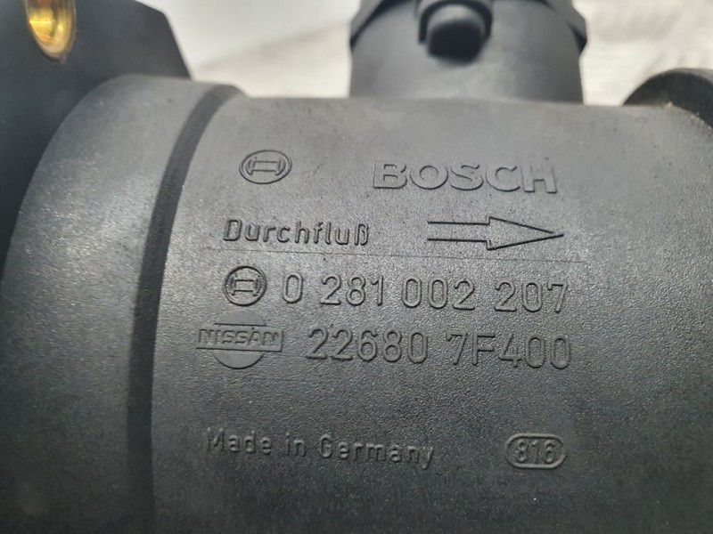 Recambio de caudalimetro para nissan primera berlina (p11) gx referencia OEM IAM 226807F400 0281002207 BOSCH