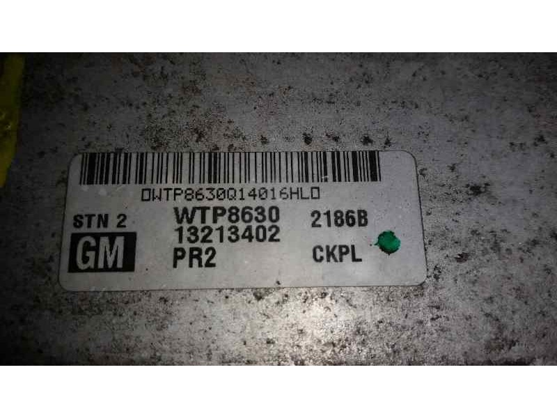 Recambio de intercooler para opel astra h ber. edition referencia OEM IAM WTP8630 13213402 