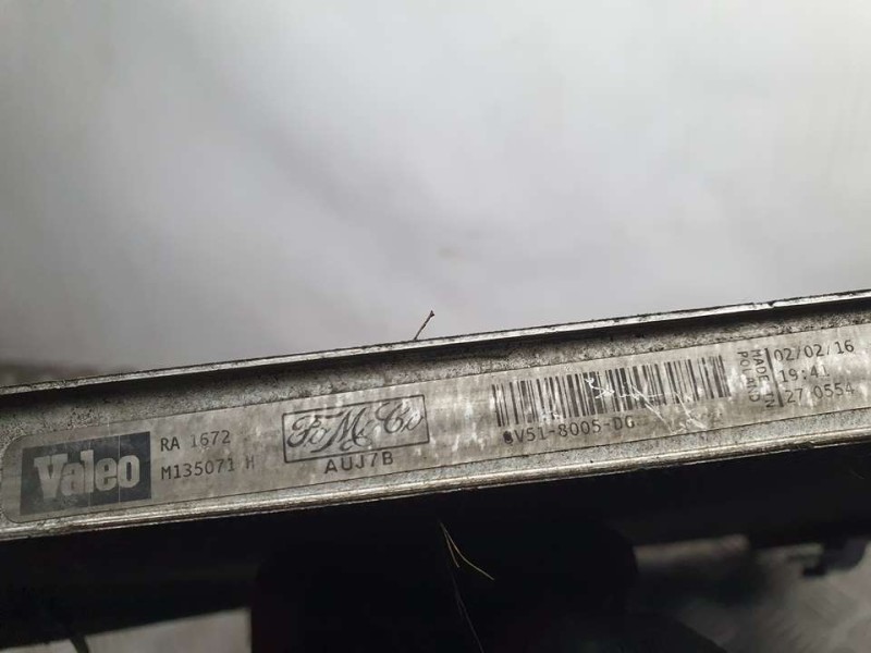 Recambio de radiador agua para ford fiesta (ccn) ambiente referencia OEM IAM 8V518005DG M135071H 