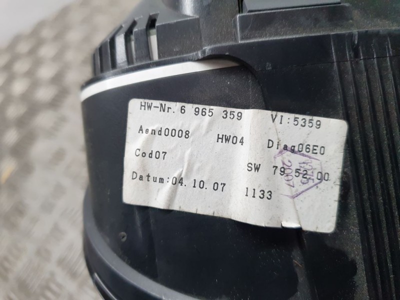 Recambio de cuadro instrumentos para bmw serie 5 berlina (e60) 520d referencia OEM IAM 6965359 795200 