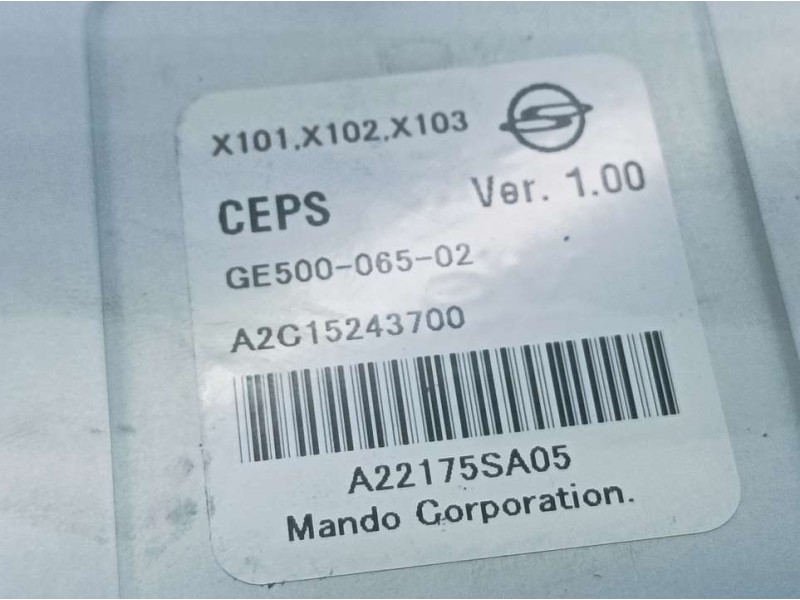 Recambio de columna direccion para ssangyong tivoli line 4x2 referencia OEM IAM 458EMESC3945 GE1001100 MANDO BROSE ELECTRO-MECAN