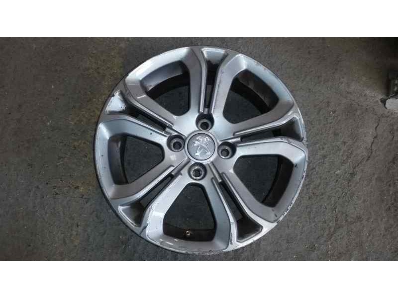 Recambio de llanta para peugeot 208 active referencia OEM IAM  ALUMINIO 6X16 4 TORN ROZADA