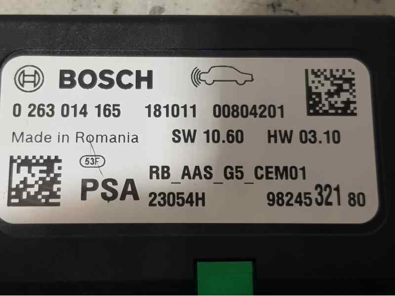 Recambio de modulo electronico para opel crossland x edition referencia OEM IAM 9824532180 0263014165 BOSCH