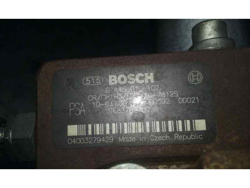 Recambio de bomba alta presion para ford focus berlina (cap) 1.6 tdci cat referencia OEM IAM 0445010102 9683703780 BOSCH