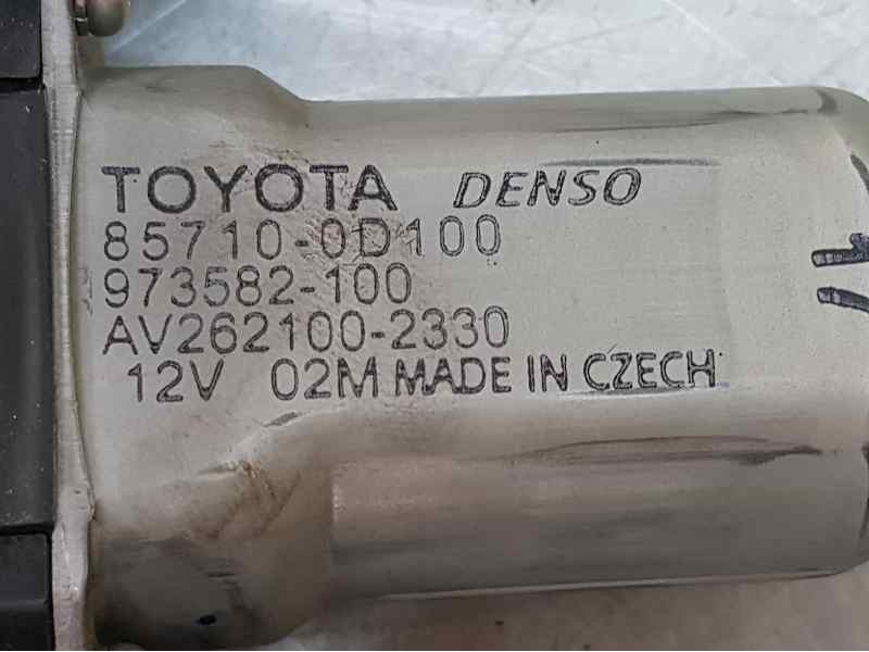 Recambio de elevalunas delantero derecho para toyota yaris ts referencia OEM IAM 857100D100 6 PINS ELECTRICO