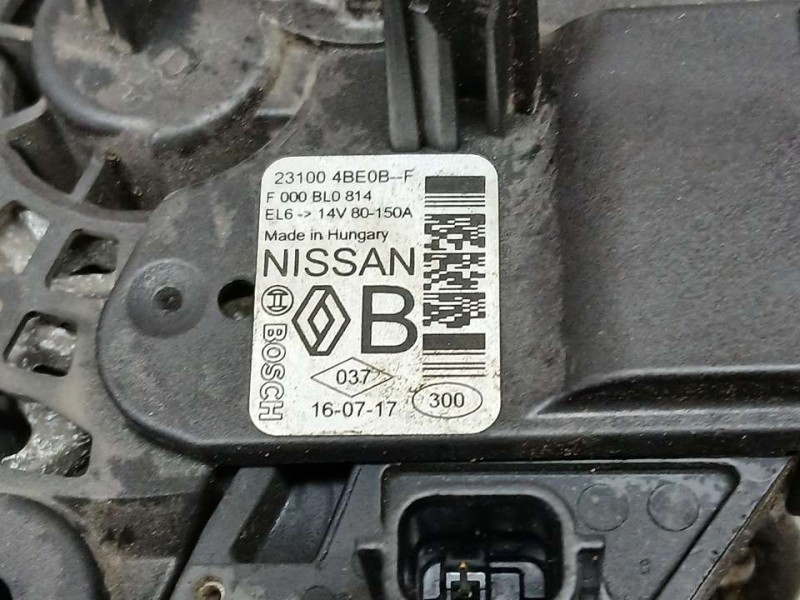 Recambio de alternador para renault talisman grandtour life referencia OEM IAM 231004BE0BF F000BL0814 BOSCH