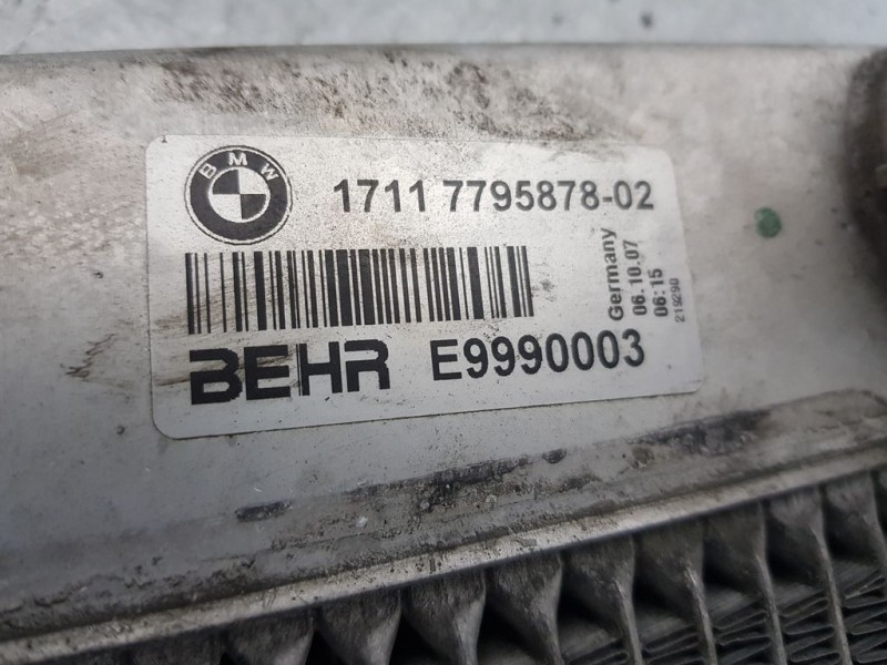 Recambio de radiador agua para bmw serie 5 berlina (e60) 520d referencia OEM IAM 1711779587802 E9990003 BEHR