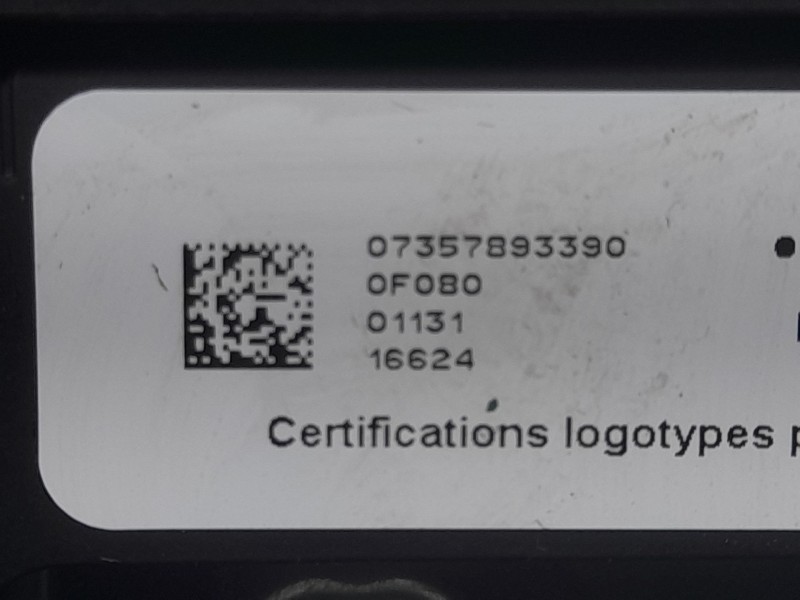 Recambio de sistema audio / radio para fiat panda (312_, 319_) 1.0 mild hybrid (312.pyd1b) referencia OEM IAM 07357893390  