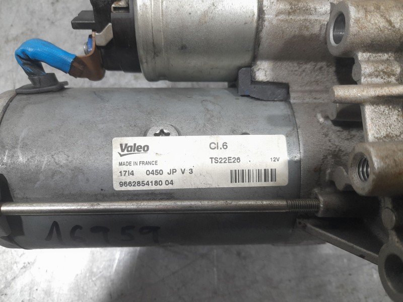 Recambio de motor arranque para citroën c4 grand picasso ii (da_, de_) 1.6 hdi / bluehdi 115 referencia OEM IAM TS22E26 VALEO 96