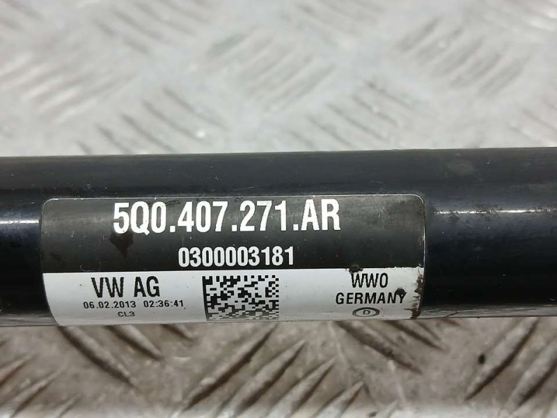 Recambio de transmision delantera izquierda para audi a3 sportback (8va) ambiente referencia OEM IAM 5Q0407271AR  