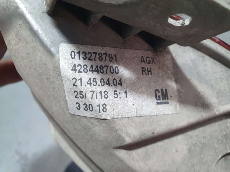 Recambio de piloto trasero derecho paragolpes para opel zafira tourer edition referencia OEM IAM 13278791 428448700 