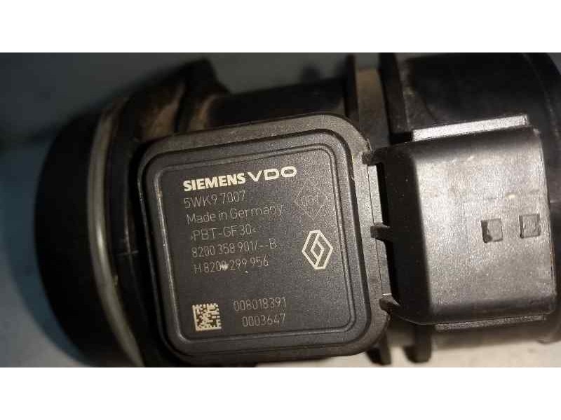 Recambio de caudalimetro para renault clio iii authentique referencia OEM IAM 5WK97007 8200358901B SIEMENS VDO