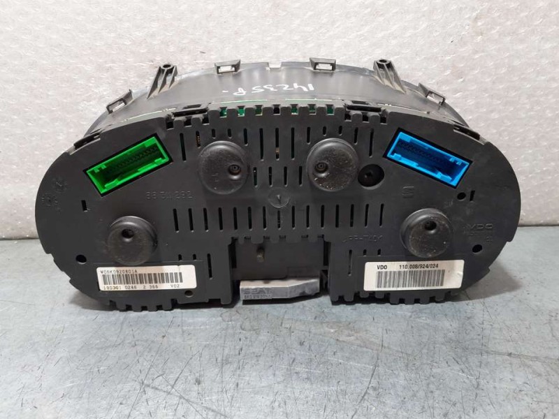 Recambio de cuadro instrumentos para seat ibiza (6k1) signo referencia OEM IAM 110008924024  VDO