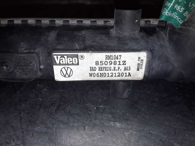 Recambio de radiador agua para volkswagen polo berlina (6n1) 1.05 referencia OEM IAM W06N0121201A  