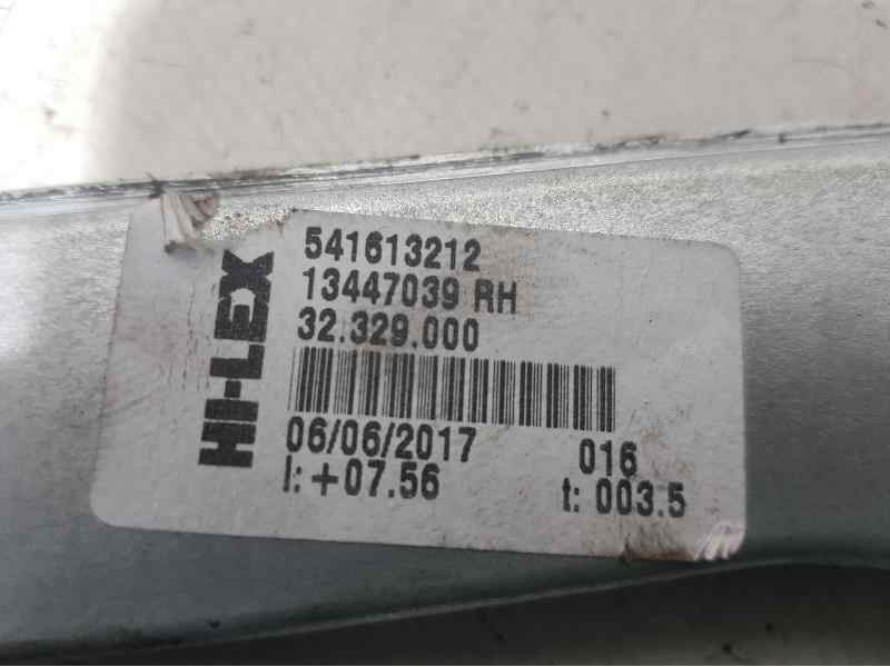 Recambio de elevalunas delantero derecho para opel corsa e selective referencia OEM IAM 13447039 541613212 ELECTRICO 6 PINS