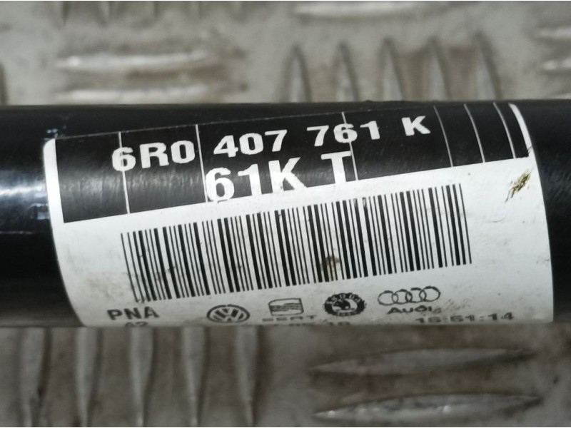 Recambio de transmision delantera izquierda para volkswagen polo (6c1) advance bluemotion referencia OEM IAM 6R0407761K  