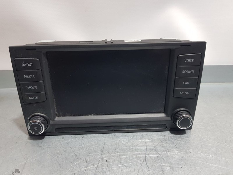 Recambio de pantalla multifuncion para seat ibiza sc (6p5) fr referencia OEM IAM 5F0919604  
