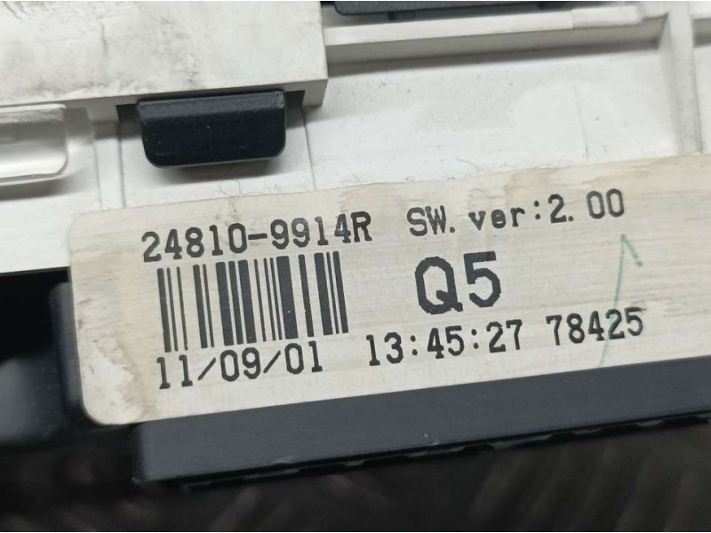 Recambio de cuadro instrumentos para renault koleos dynamique referencia OEM IAM 248109914R  