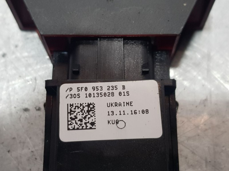 Recambio de warning para seat ibiza sc (6p5) fr referencia OEM IAM 5F0953235B 30S1013502801S 